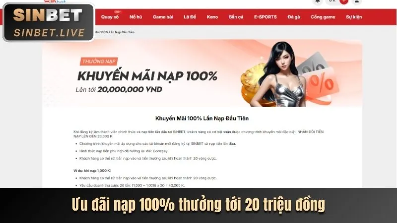 Khuyến mãi đăng ký nhận 58K